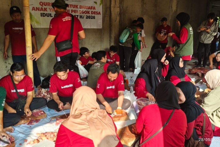 Pelaksanaan Qurban di Pesantren Cibiru, Tebar Kebahagiaan untuk Warga dan Santri Dhuafa!
